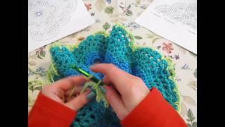 Pine Notes~ Episode 5 ~CC~A~Long with Lisa ~ Circular Center Virus Shawl Vest