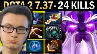 Void Spirit Gameplay Miracle with 24 Kills and Rapier - Dota 2 7.37