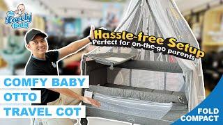 【REVIEW | New Launching】Comfy Baby Otto Travel Cot | My Lovely Baby