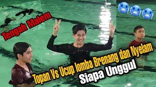 Bgini Rasanya Tengah Malam Berenang......