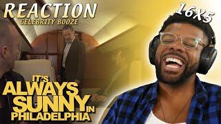 ITS ALWAYS SUNNY 16x5 REACTION Celebrity Booze