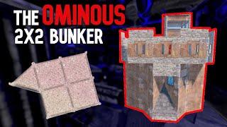 The OMINOUS 2x2 Bunker base Solo/Duo Rust Base Design 2021