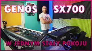 SX700 & GENOS W JEDNYM STAŁY POKOJU...  Comparision Yamaha Keyboards