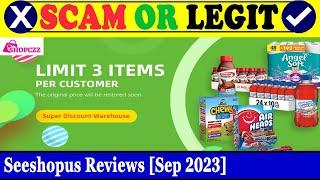 Seeshopus Reviews (Sep 2023) - Is This A Trustworthy Site? Find Out! | Scam Inspecter