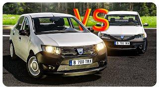 Testul de Durabilitate intre Dacia Logan 2017 si Dacia Logan 2007 pe BeamNG Modat