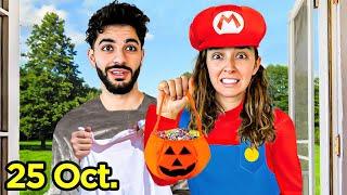 PASSER L'HALLOWEEN LA MAUVAISE JOURNÉE ! (ils sont en colère)