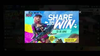 FREE FIRE SHARE TO WIN NEW EVENT DETAILS | HOW TO GET CUTIE BUBBLE BUNDLE FF NEW UPDATE