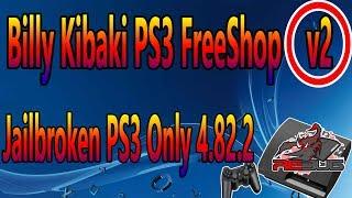 Billy Kibaki PS3 FreeShop V2  Jailbroken PS3 Only 4.82.2