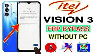 Itel Vision 3 Frp Bypass 2023 | Itel (S661L) Google Account Bypass |  Without Pc