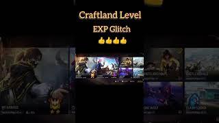 Free fire Craftland Level || EXP Glitch #short #shorts #freefire