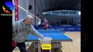 Coach Chen 09 - How to do the forehand flick in table tennis