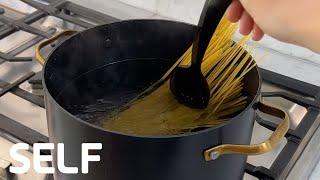 why you should never pour olive oil in your pasta water