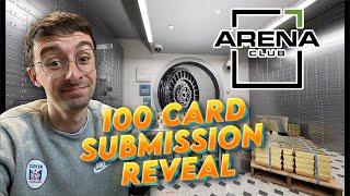 100 Card Grade Reveal!! I Graded 100 Sports Cards with Arena Club!