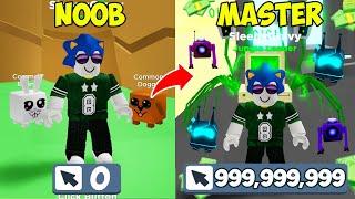 Rich Noob VS Roblox Clicker Simulator