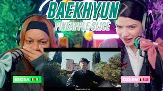 백현 (BAEKHYUN) 'Pineapple Slice' MV reaction