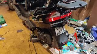 Suzuki Skywave 400: запуск после большого ТО