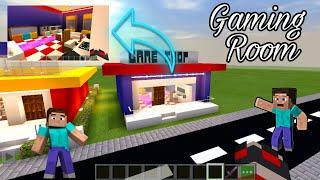 How to build a Gaming room in Minecraft