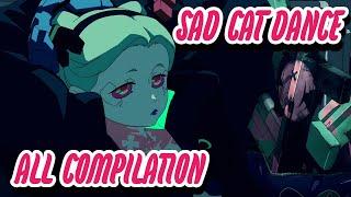 SAD CAT DANCE ALL COMPILATION #sadcatdance #dance  #rebecca #tiktok