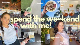 weekend vlog  markets, catch-ups, cleaning & new car?