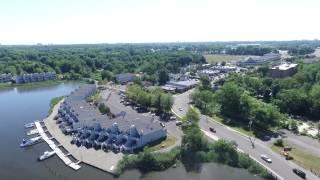 Aerial View of Oceanport N.J.