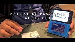 Paraan ng pag Tap in, Tap out (TITO) sa beep™ device