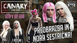 GTA RP | EXTREME MAKEOVER AND CRAZY COUSIN! | CANARY THE EMS #08