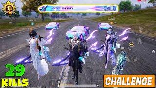  OMG !! USING MY NEW MYTHIC MCLAREN SPECIAL SKIN TO CHALLENGE GOD LEVEL ENEMIES IN LAST ZONE BGMI