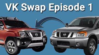 How To Remove An Xterra Engine Part 1 (VK Swap Episode 1)