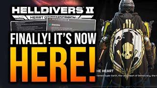 Helldivers 2 - New Patch! Free Cape & Leviathan Change!