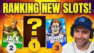 BUYING A TON of the *NEWLY RELEASED* SLOT BONUSES... & RANKING THEM ALL!! (Bonus Buys)