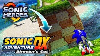 SADX - Seaside Hill with Sonic from Heroes! (Sonic Adventure DX)