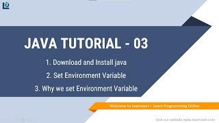 Java for Beginners - How to download and install Java? | How to set Environment Variable