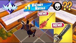 Fortnite Solo Ranked : The FORTNITEMARES Update is HERE! High Kill Gameplay