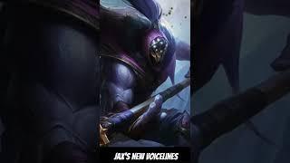 JAX's new voicelines #league #riotgames #shorts #jax #jaxupdate #voicelines #championsleague