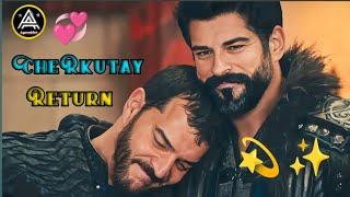 cherkutay return | cherkutay come back to osman bey | osman bey happy | everyone smile | osman bey