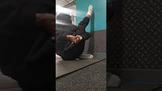 Beginner Gymnastics Wall Hamstring Stretch for Splits Shoulder Stretch & Wall Leg Stretches #gymnast