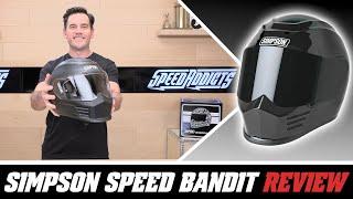 Simpson Speed Bandit Helmet Review at SpeedAddicts.com