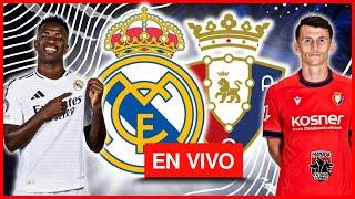 ¡¡¡EL MADRID GOLEA!!!  REAL MADRID 4-0 OSASUNA EN VIVO MADRID VS OSASUNA / JORNADA 12 LA LIGA