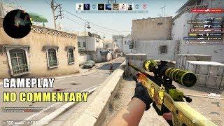 CS:GO - Deathmatch 51 kills with AWP Dragon Lore! (Gameplay 2019 PC HD)