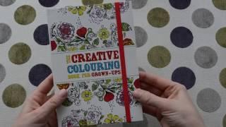 The Creative colouring Book for Grown-Ups - flip through