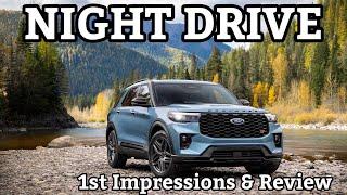 2025 Ford Explorer First Look: Night Drive & Full Walkaround Review