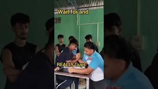Who Wins? Size vs. Power in Arm Wrestling ️