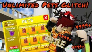 GLITCH! FOR LIFTING TITANS! Unlimited Pets Glitch! (Tutorial)