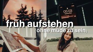 Wie du jeden Tag um 5 Uhr aufstehen kannst (ohne müde zu sein) | Tipps, um früher aufzustehen