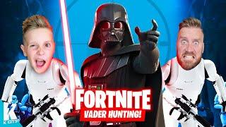 Hunting DARTH VADER in Fortnite! K-CITY GAMING