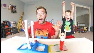 Father & Son PLAY FANTASTIC GYMNASTICS!