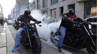 Motorcycle Compilation - Burnouts, Brutal Sounds and more!