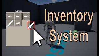 Unreal Engine 4 - Inventory System - Drag and Drop (1/3)