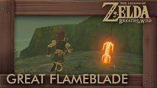 Zelda Breath of the Wild - 4 Great Flameblade Locations