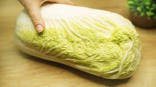 Unknown Chinese cabbage recipe! It's that easy and quick!